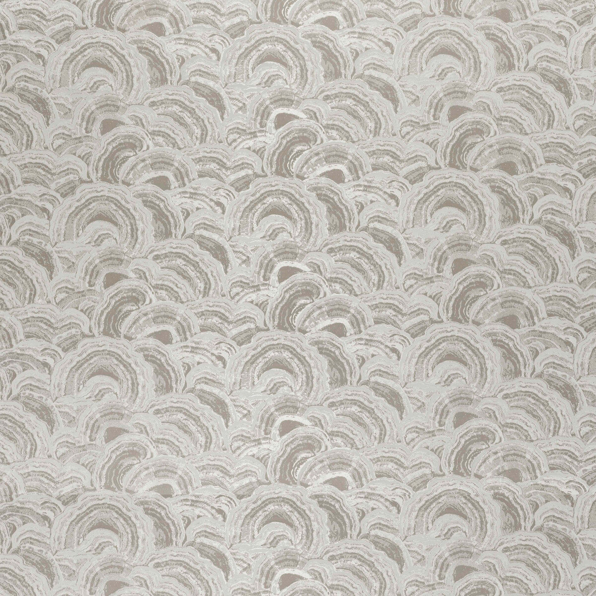Langei fabric in taupe color - pattern F1458/06.CAC.0 - by Clarke And Clarke in the Geomo By Studio G For C&C collection