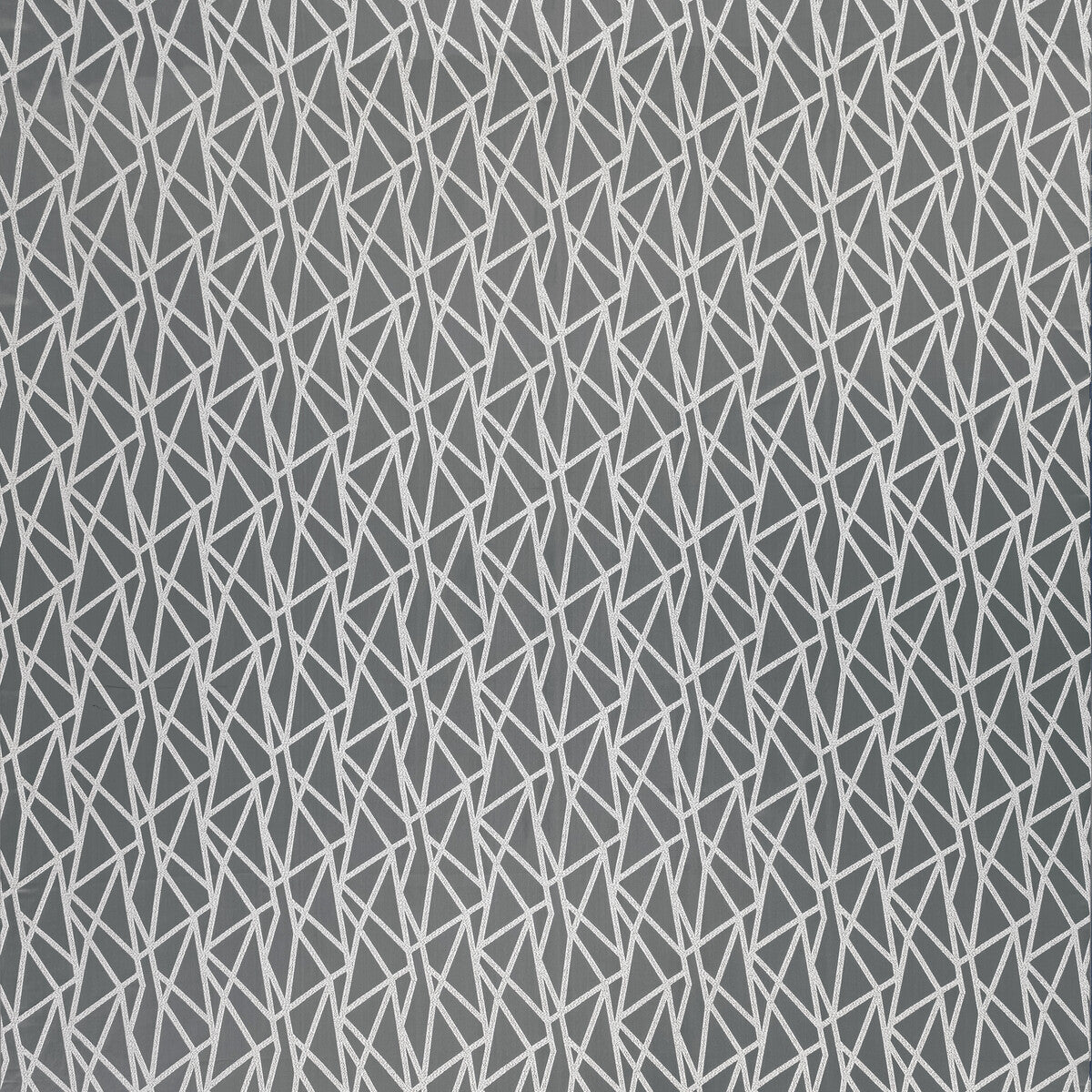Geomo fabric in pewter color - pattern F1459/04.CAC.0 - by Clarke And Clarke in the Geomo By Studio G For C&C collection