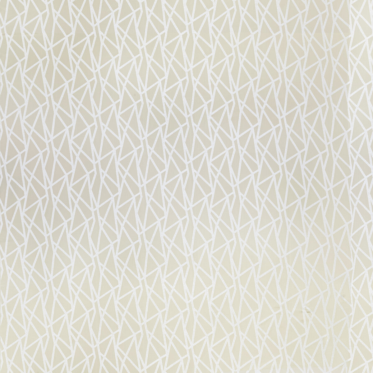 Geomo fabric in sand color - pattern F1459/05.CAC.0 - by Clarke And Clarke in the Geomo By Studio G For C&C collection