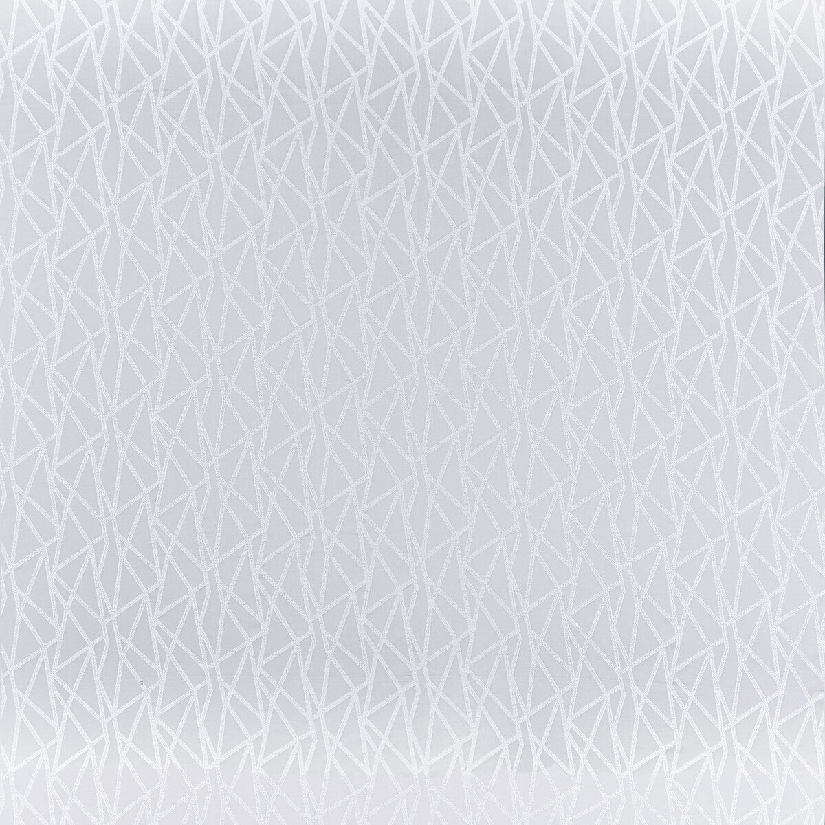 Geomo fabric in silver color - pattern F1459/06.CAC.0 - by Clarke And Clarke in the Geomo By Studio G For C&C collection