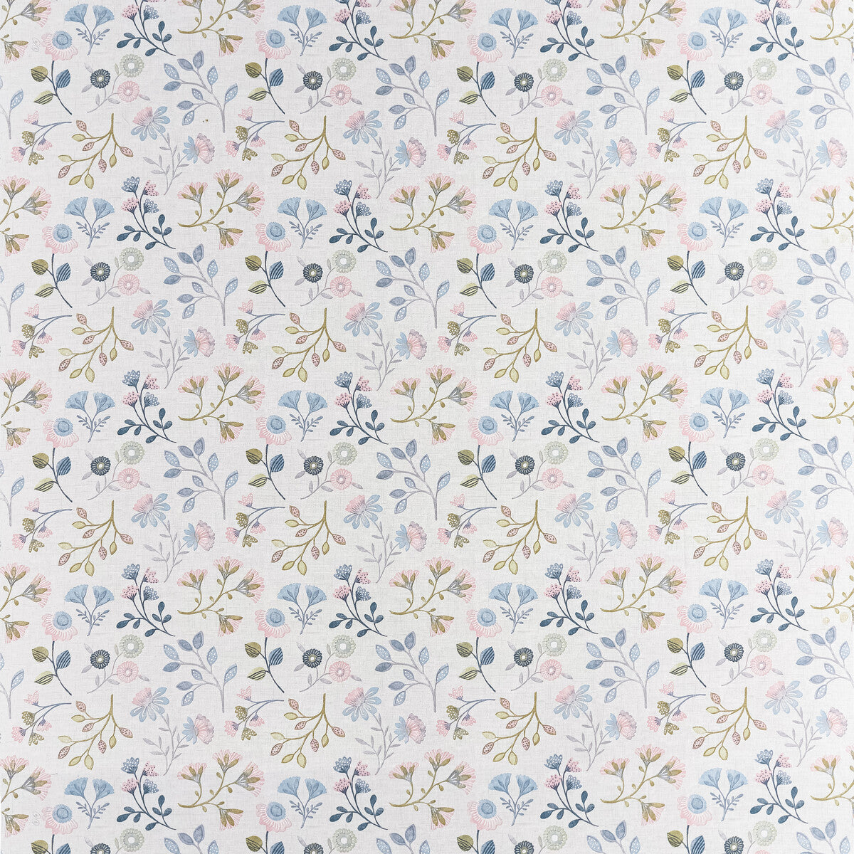 Alder fabric in midnight color - pattern F1461/03.CAC.0 - by Clarke And Clarke in the Bohemia By Studio G For C&C collection