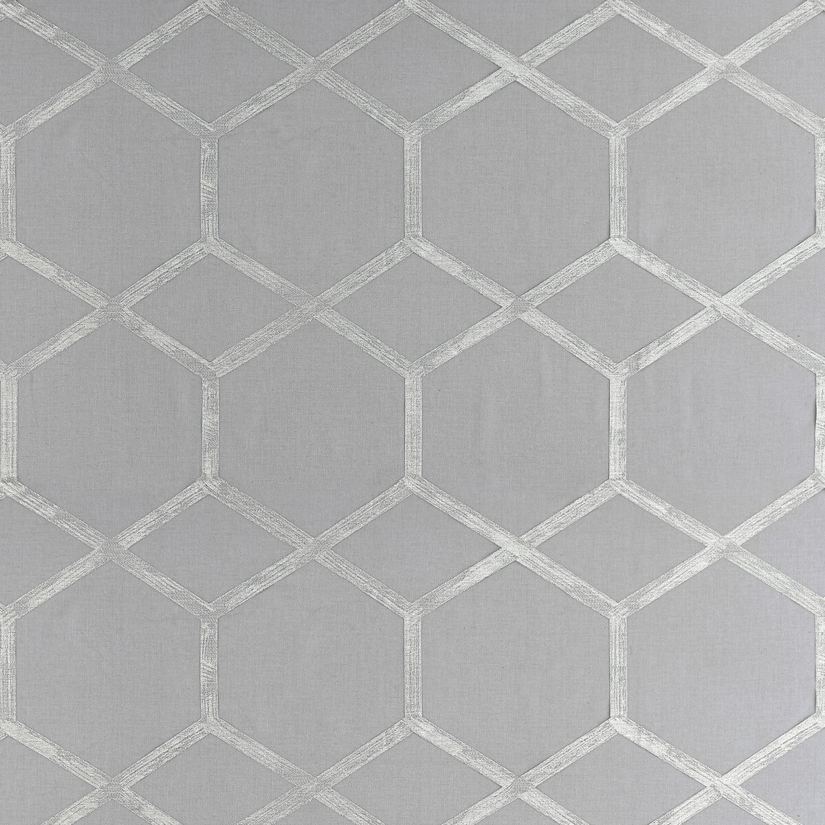 Forma fabric in charcoal/silver color - pattern F1469/03.CAC.0 - by Clarke And Clarke in the Clarke & Clarke Metalli collection