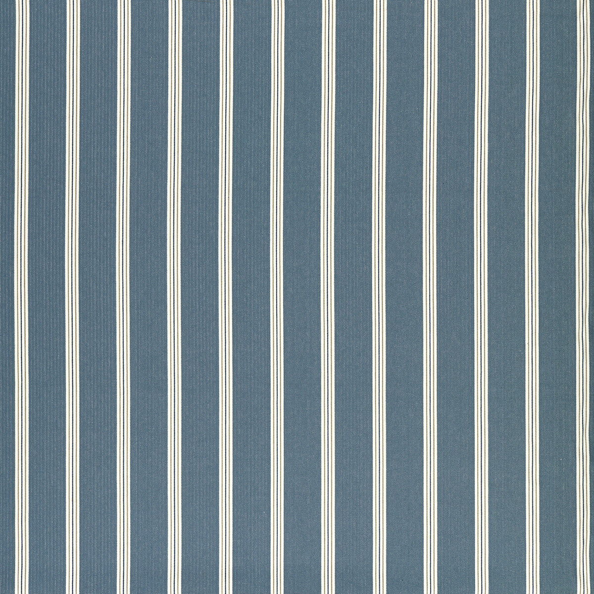 Knightsbridge fabric in denim color - pattern F1500/01.CAC.0 - by Clarke And Clarke in the Clarke & Clarke Edgeworth collection