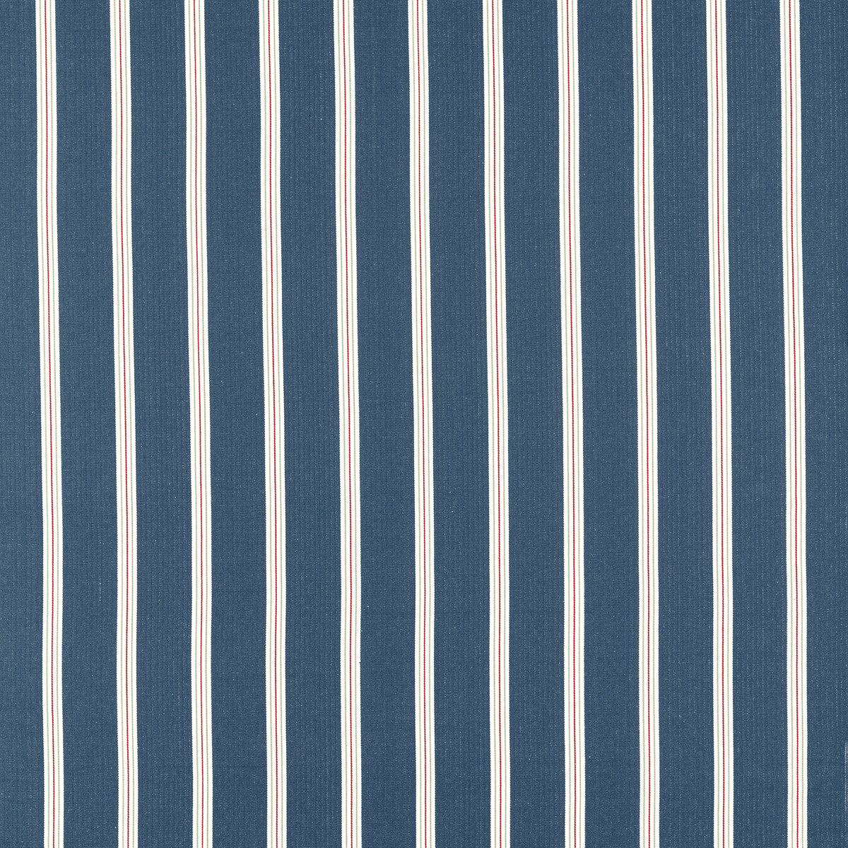 Knightsbridge fabric in navy/rouge color - pattern F1500/03.CAC.0 - by Clarke And Clarke in the Clarke & Clarke Edgeworth collection