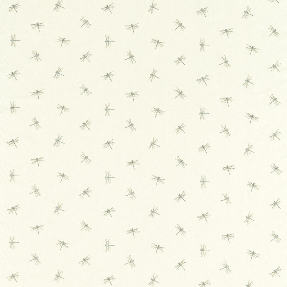 Damsel fabric in mineral color - pattern F1514/03.CAC.0 - by Clarke And Clarke in the Amazonia By Studio G For C&C collection