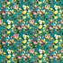 Fruta fabric in teal velvet color - pattern F1515/04.CAC.0 - by Clarke And Clarke in the Amazonia By Studio G For C&C collection