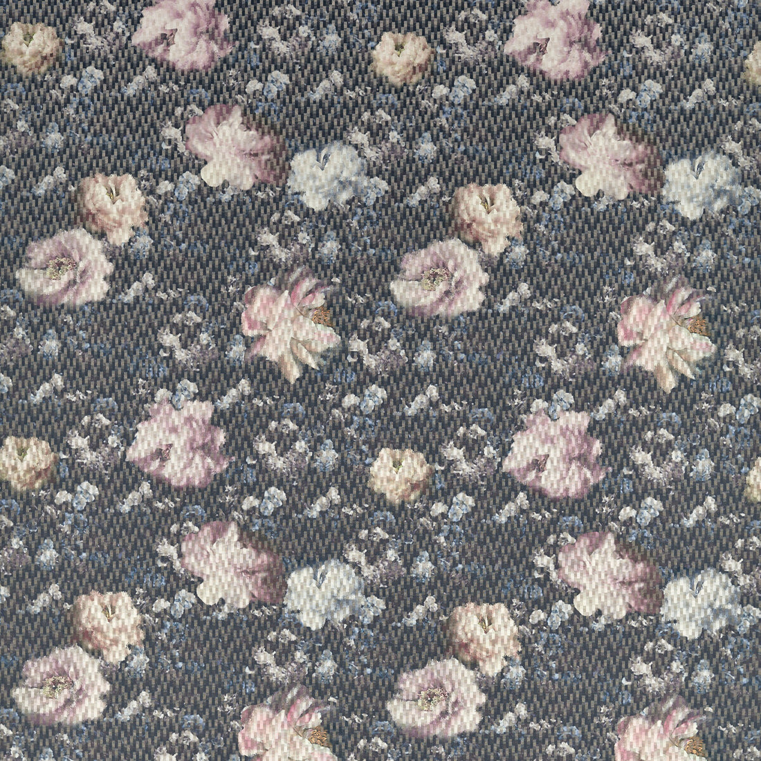 Camile fabric in blush/charcoal color - pattern F1523/01.CAC.0 - by Clarke And Clarke in the Clarke &amp; Clarke Fusion collection