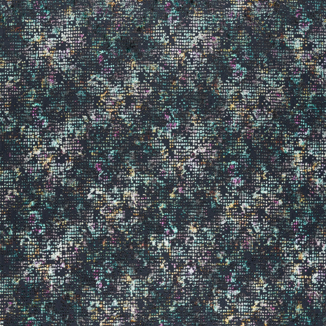 Scintilla fabric in midnight color - pattern F1525/02.CAC.0 - by Clarke And Clarke in the Clarke &amp; Clarke Fusion collection