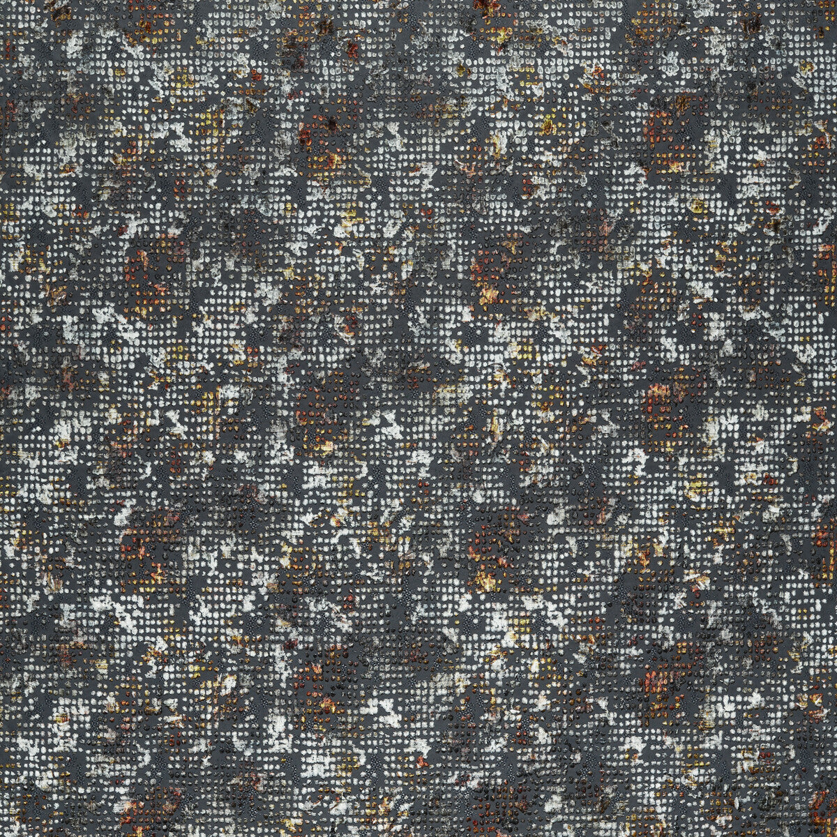 Scintilla fabric in spice/dusk color - pattern F1525/03.CAC.0 - by Clarke And Clarke in the Clarke & Clarke Fusion collection