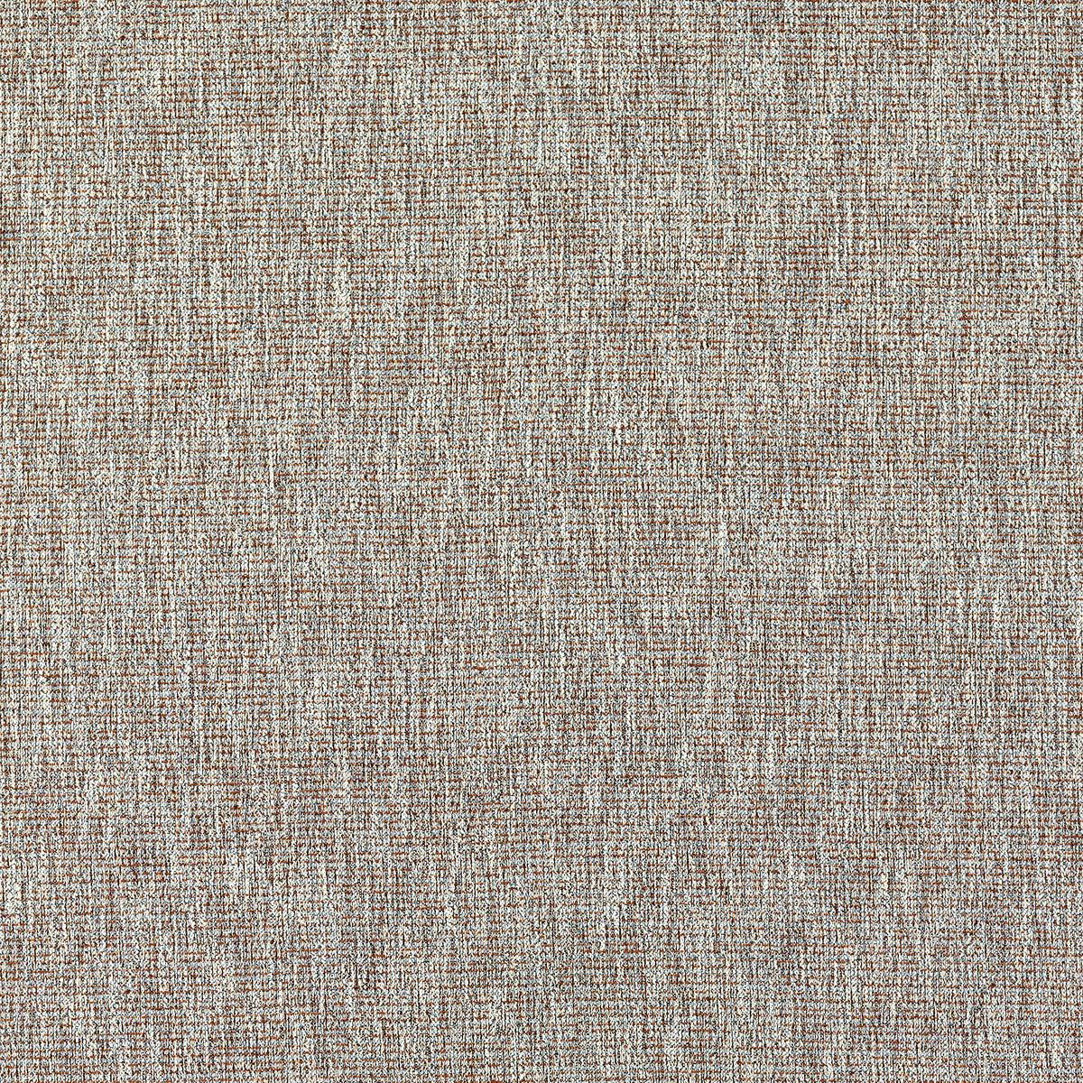 Avani fabric in teal/spice color - pattern F1527/07.CAC.0 - by Clarke And Clarke in the Clarke & Clarke Eco collection