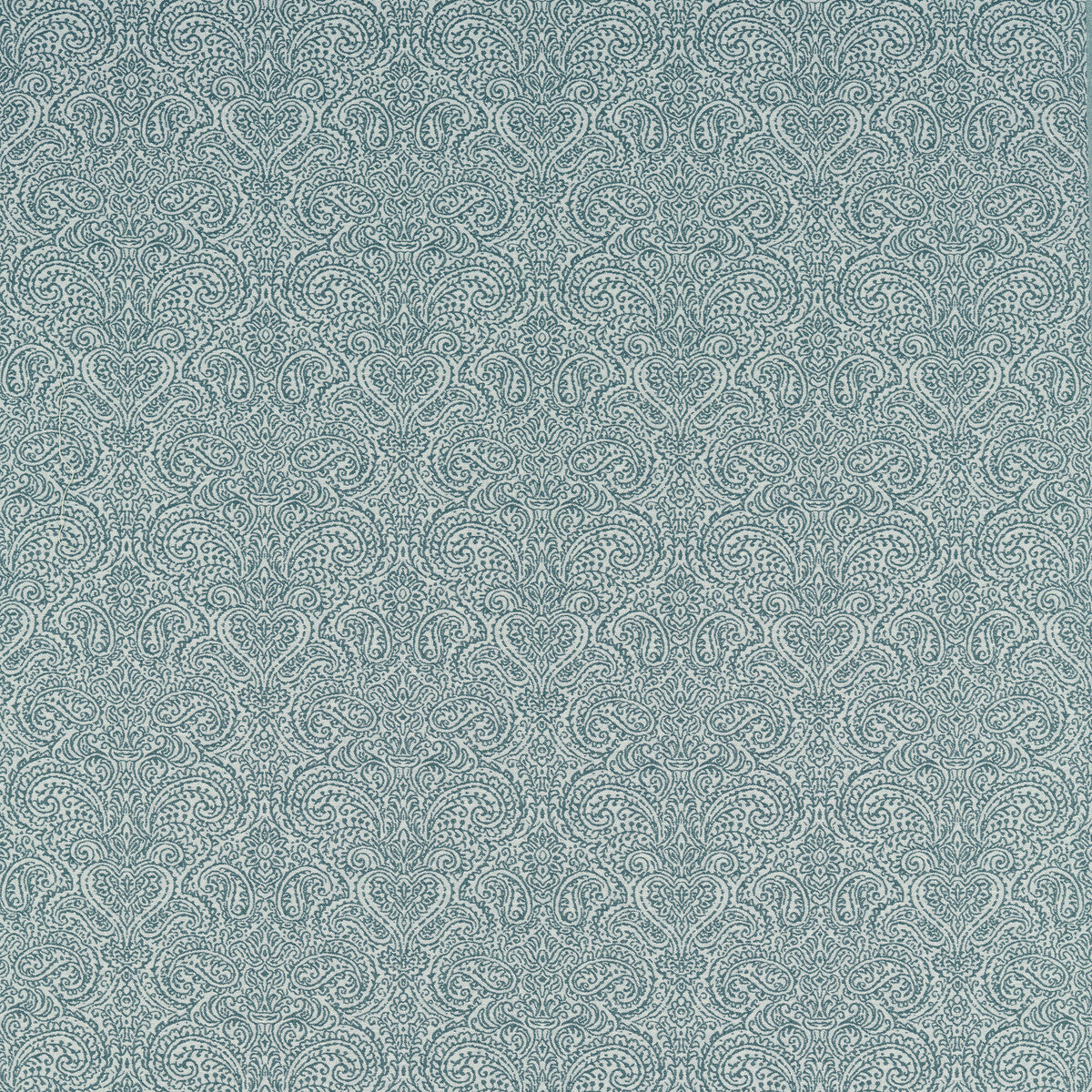 Ada fabric in teal color - pattern F1540/06.CAC.0 - by Clarke And Clarke in the Clarke & Clarke Vintage collection