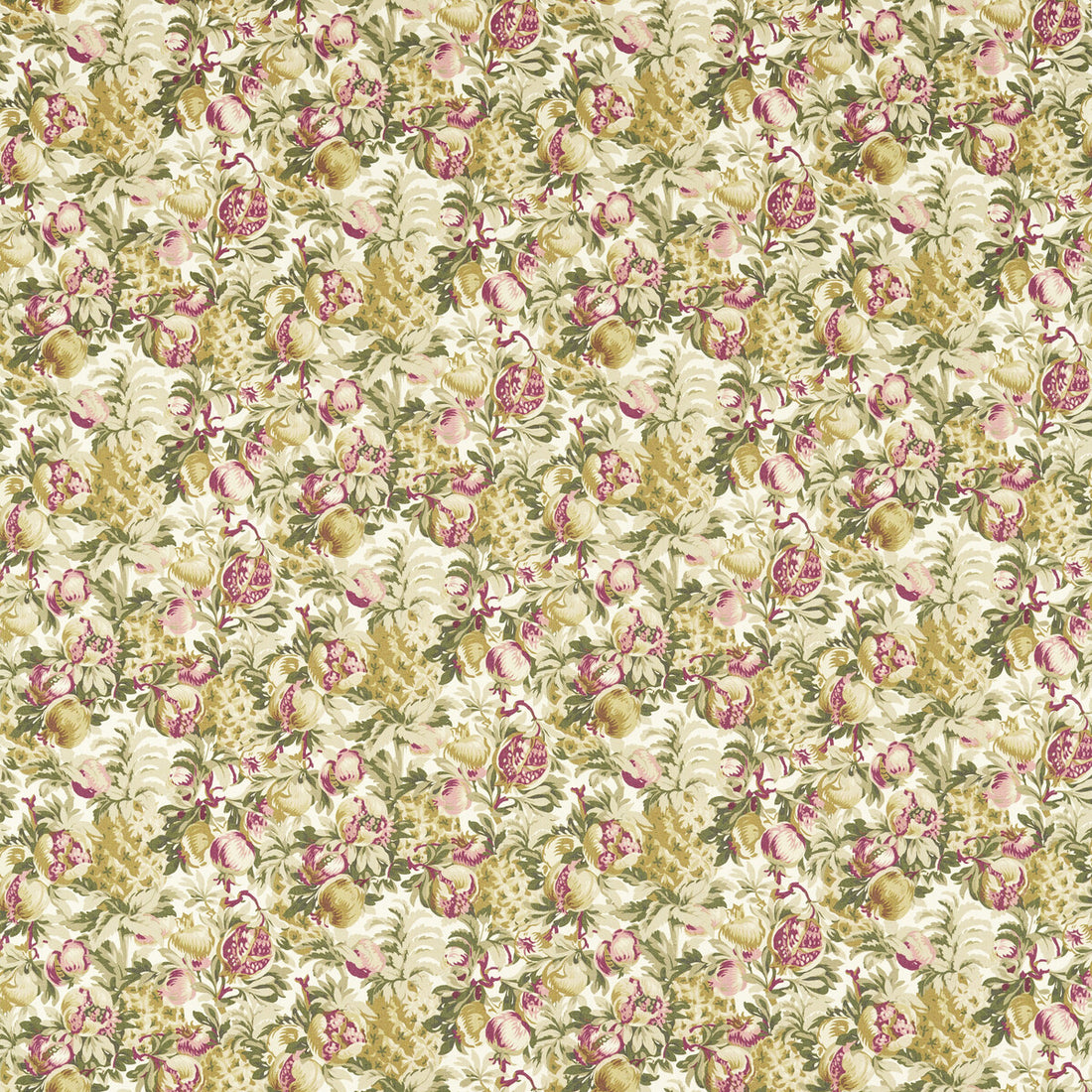 Francis fabric in blush/raspberry color - pattern F1544/02.CAC.0 - by Clarke And Clarke in the Clarke &amp; Clarke Vintage collection