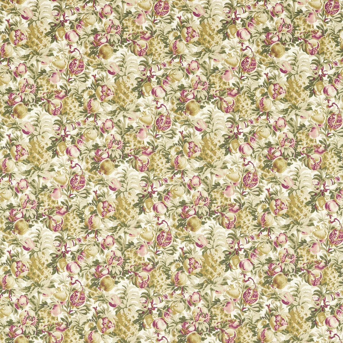 Francis fabric in blush/raspberry color - pattern F1544/02.CAC.0 - by Clarke And Clarke in the Clarke & Clarke Vintage collection