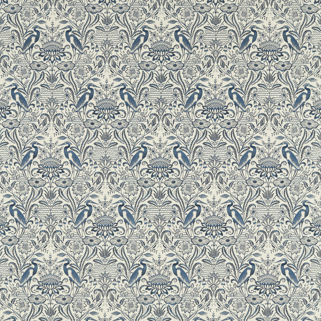 Nakuru fabric in midnight/linen color - pattern F1547/04.CAC.0 - by Clarke And Clarke in the Clarke &amp; Clarke Vintage collection