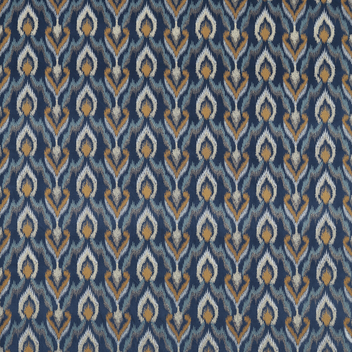 Velluto fabric in midnight color - pattern F1549/01.CAC.0 - by Clarke And Clarke in the Clarke & Clarke Dimora collection