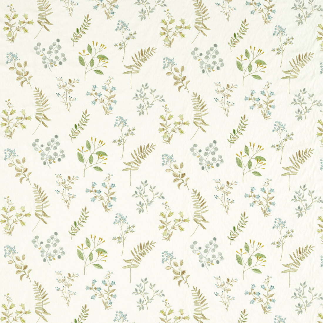 Brigitte fabric in apple/mineral color - pattern F1554/01.CAC.0 - by Clarke And Clarke in the Clarke &amp; Clarke Pavilion collection