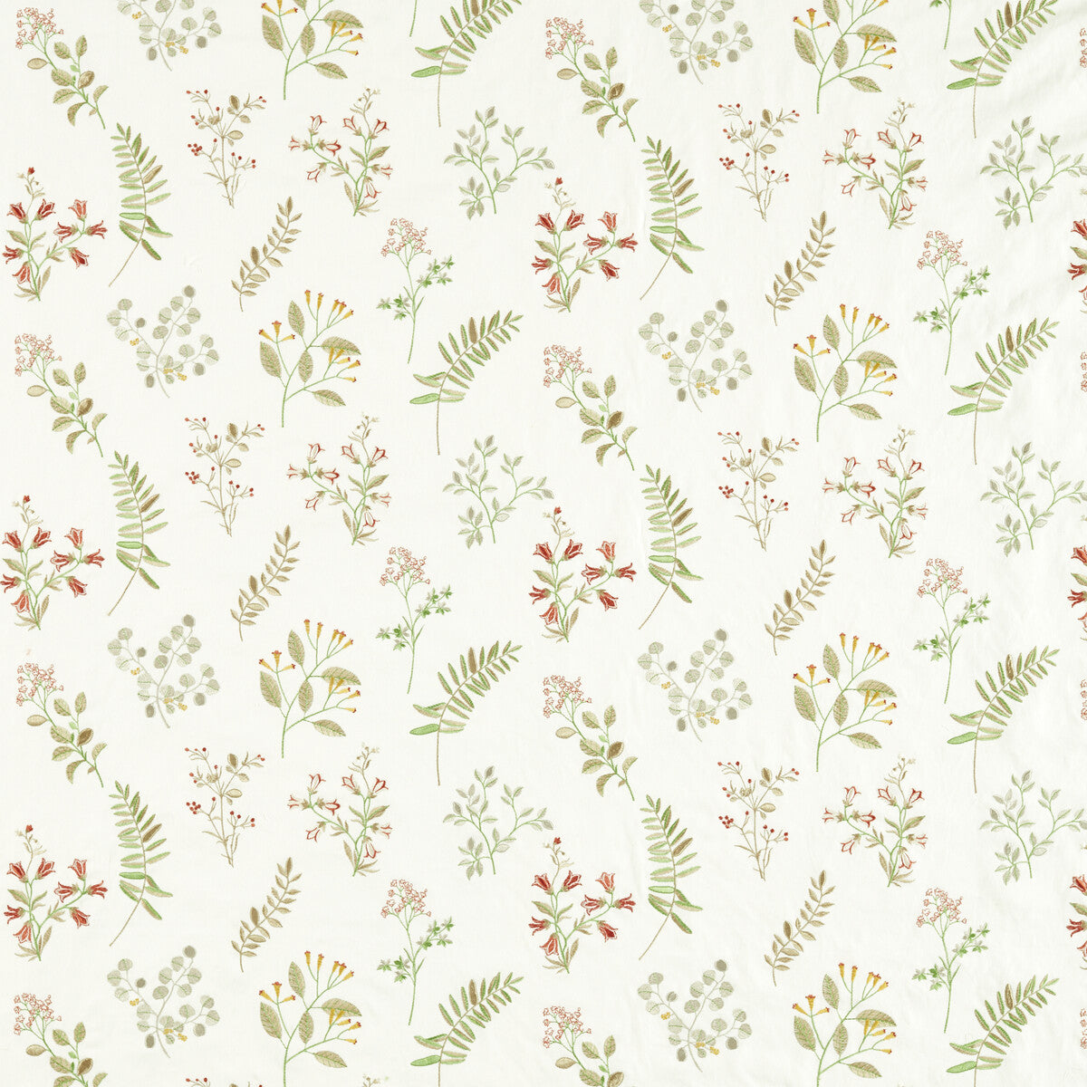 Brigitte fabric in spice color - pattern F1554/04.CAC.0 - by Clarke And Clarke in the Clarke & Clarke Pavilion collection
