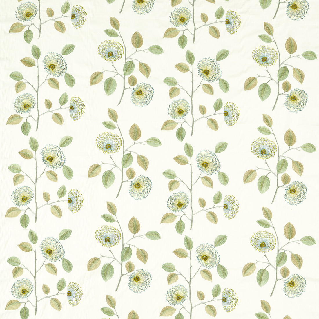 Monique fabric in apple/mineral color - pattern F1555/01.CAC.0 - by Clarke And Clarke in the Clarke &amp; Clarke Pavilion collection