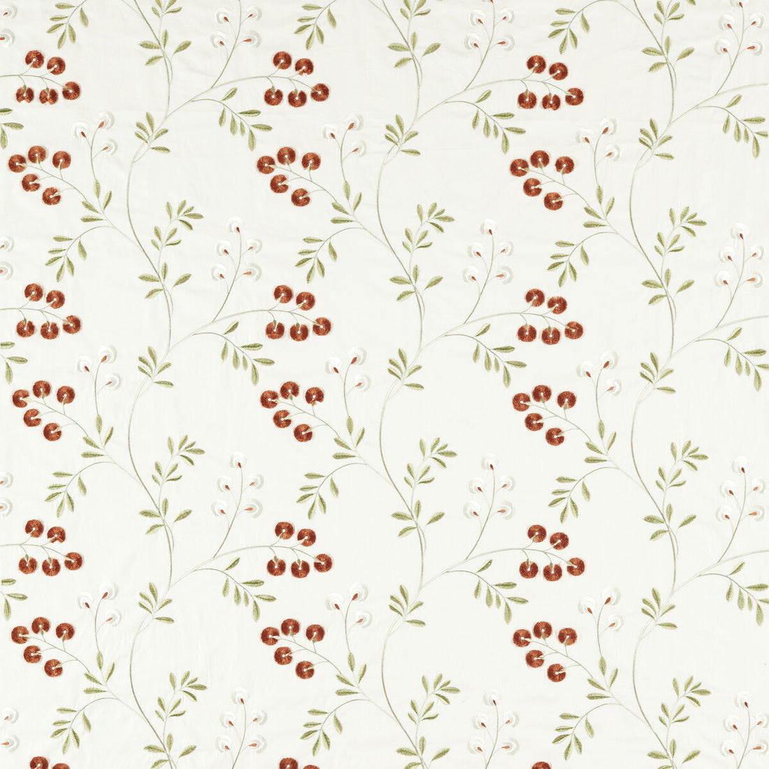 Rochelle fabric in spice color - pattern F1556/04.CAC.0 - by Clarke And Clarke in the Clarke &amp; Clarke Pavilion collection