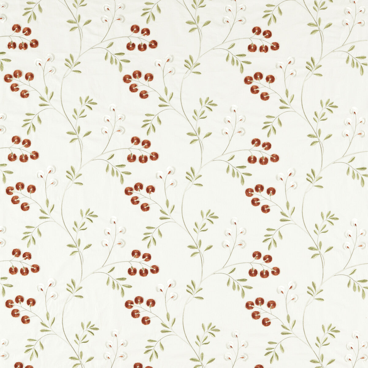 Rochelle fabric in spice color - pattern F1556/04.CAC.0 - by Clarke And Clarke in the Clarke & Clarke Pavilion collection