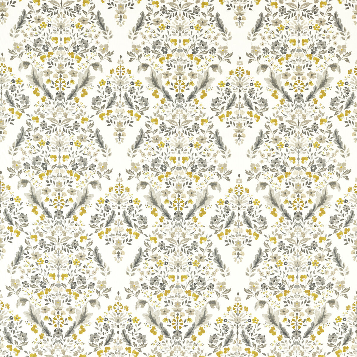 Gawthorpe fabric in charcoal color - pattern F1559/01.CAC.0 - by Clarke And Clarke in the Country Escape By Studio G For C&C collection