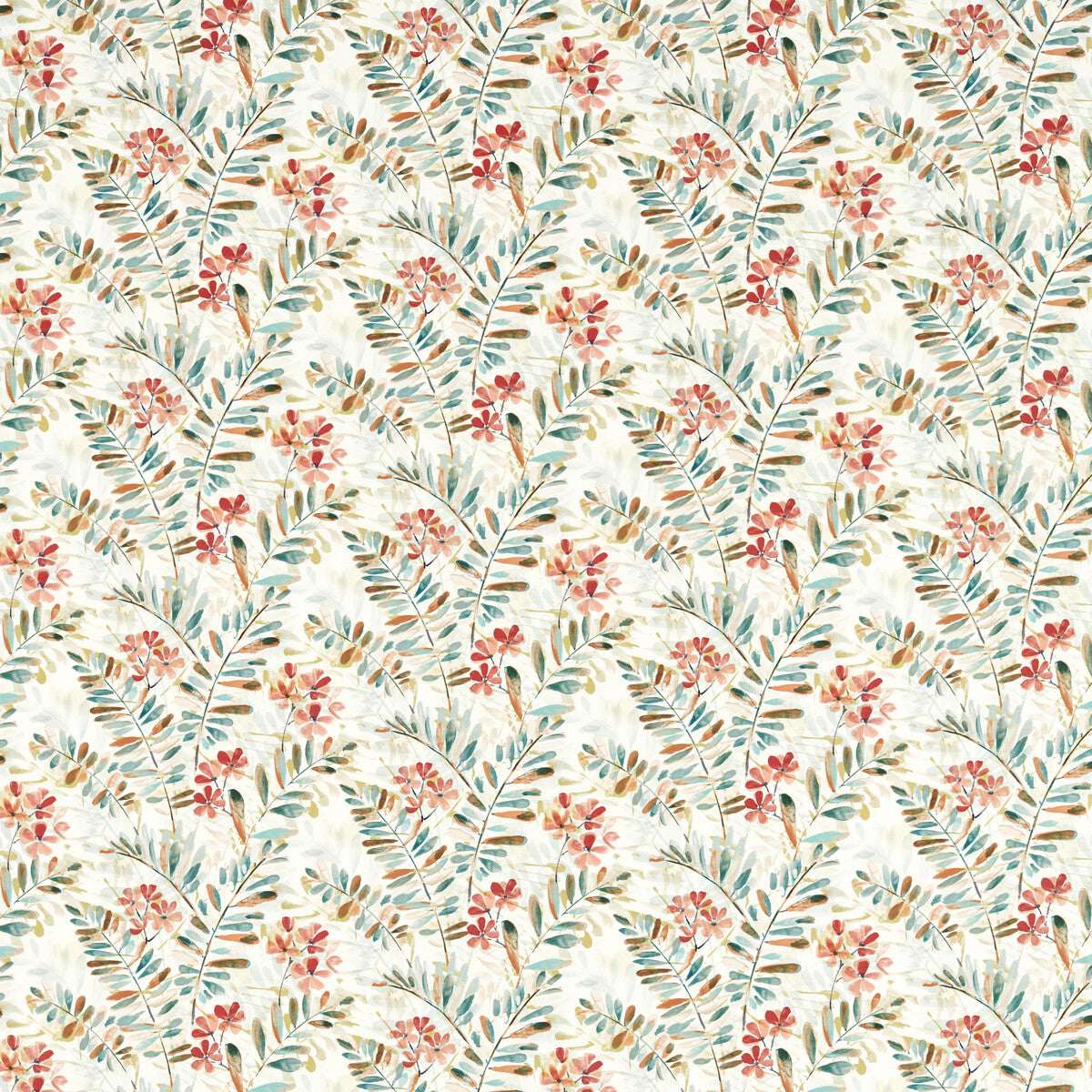 New Grove fabric in mineral/spice color - pattern F1560/03.CAC.0 - by Clarke And Clarke in the Country Escape By Studio G For C&C collection
