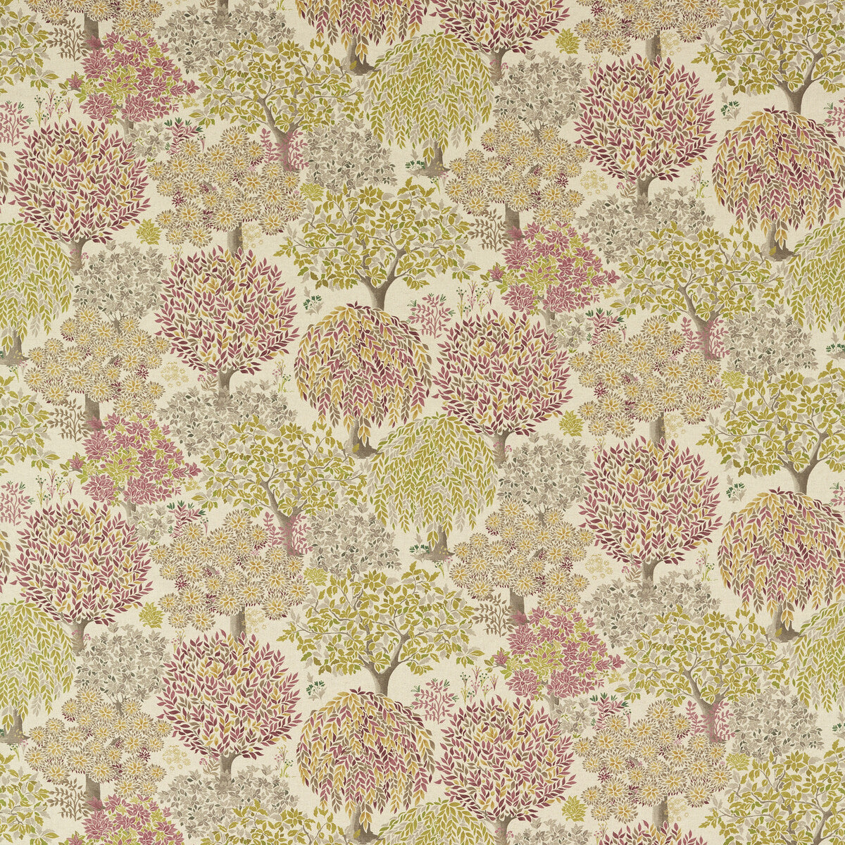 Tatton fabric in autumn color - pattern F1562/01.CAC.0 - by Clarke And Clarke in the Country Escape By Studio G For C&C collection