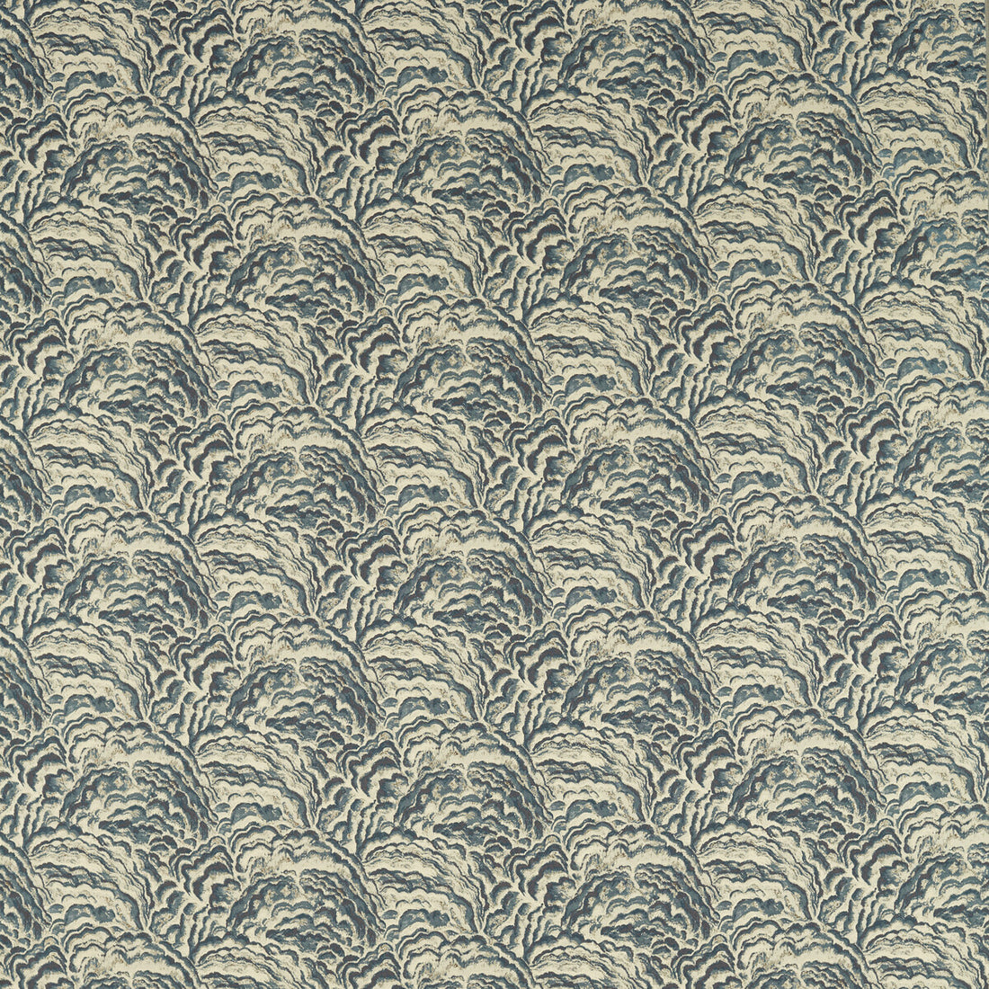 Lumino fabric in kingfisher color - pattern F1609/01.CAC.0 - by Clarke And Clarke in the Clarke &amp; Clarke Exotica 2 collection