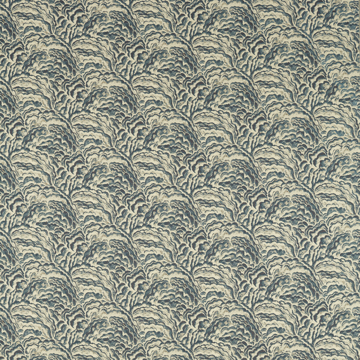 Lumino fabric in kingfisher color - pattern F1609/01.CAC.0 - by Clarke And Clarke in the Clarke & Clarke Exotica 2 collection
