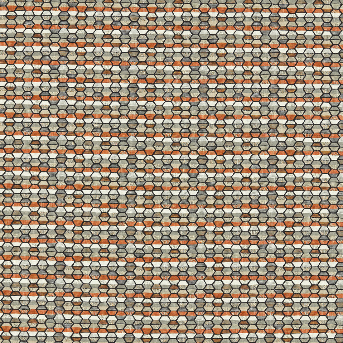 Cosmic fabric in spice color - pattern F1616/06.CAC.0 - by Clarke And Clarke in the Clarke And Clarke Equinox 2 collection