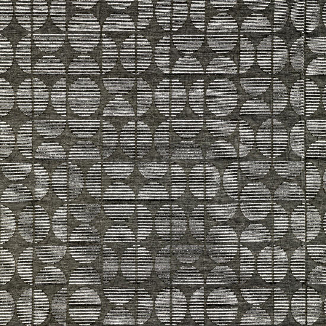 Magnus fabric in charcoal color - pattern F1627/01.CAC.0 - by Clarke And Clarke in the Clarke And Clarke Vardo Sheers collection