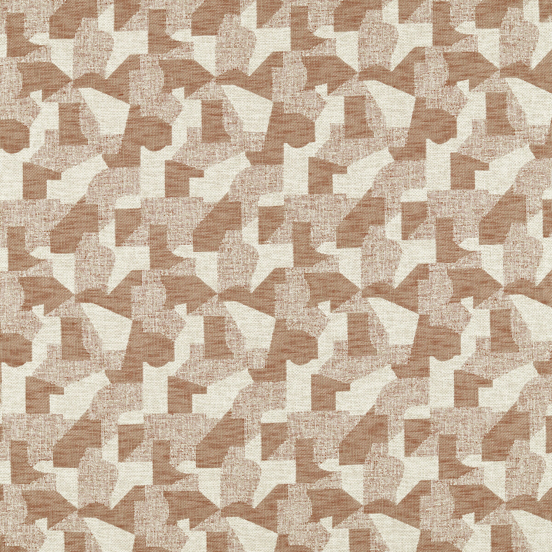 Espen fabric in rust color - pattern F1631/05.CAC.0 - by Clarke And Clarke in the Clarke &amp; Clarke Soren collection