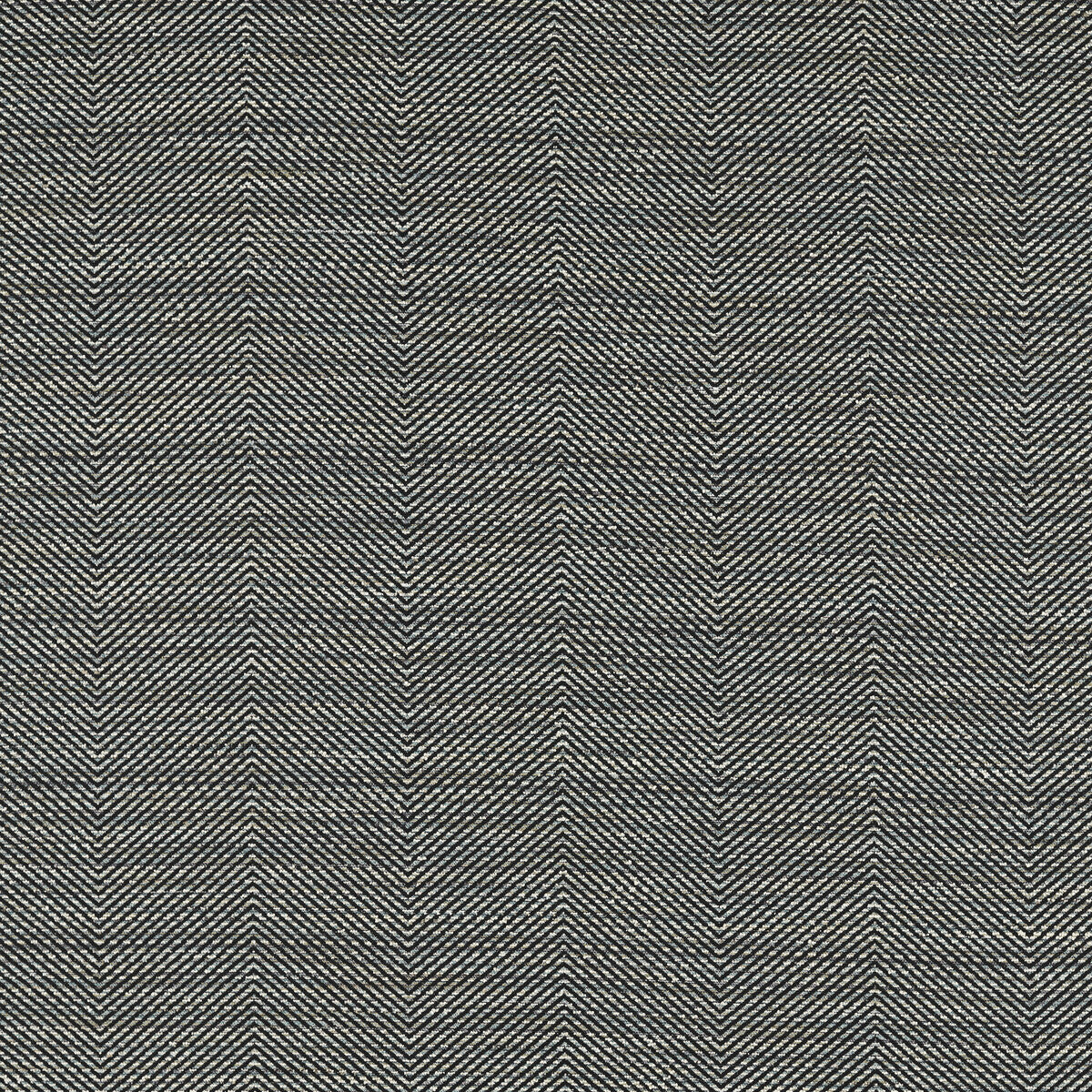 Loki fabric in charcoal color - pattern F1633/01.CAC.0 - by Clarke And Clarke in the Clarke & Clarke Soren collection