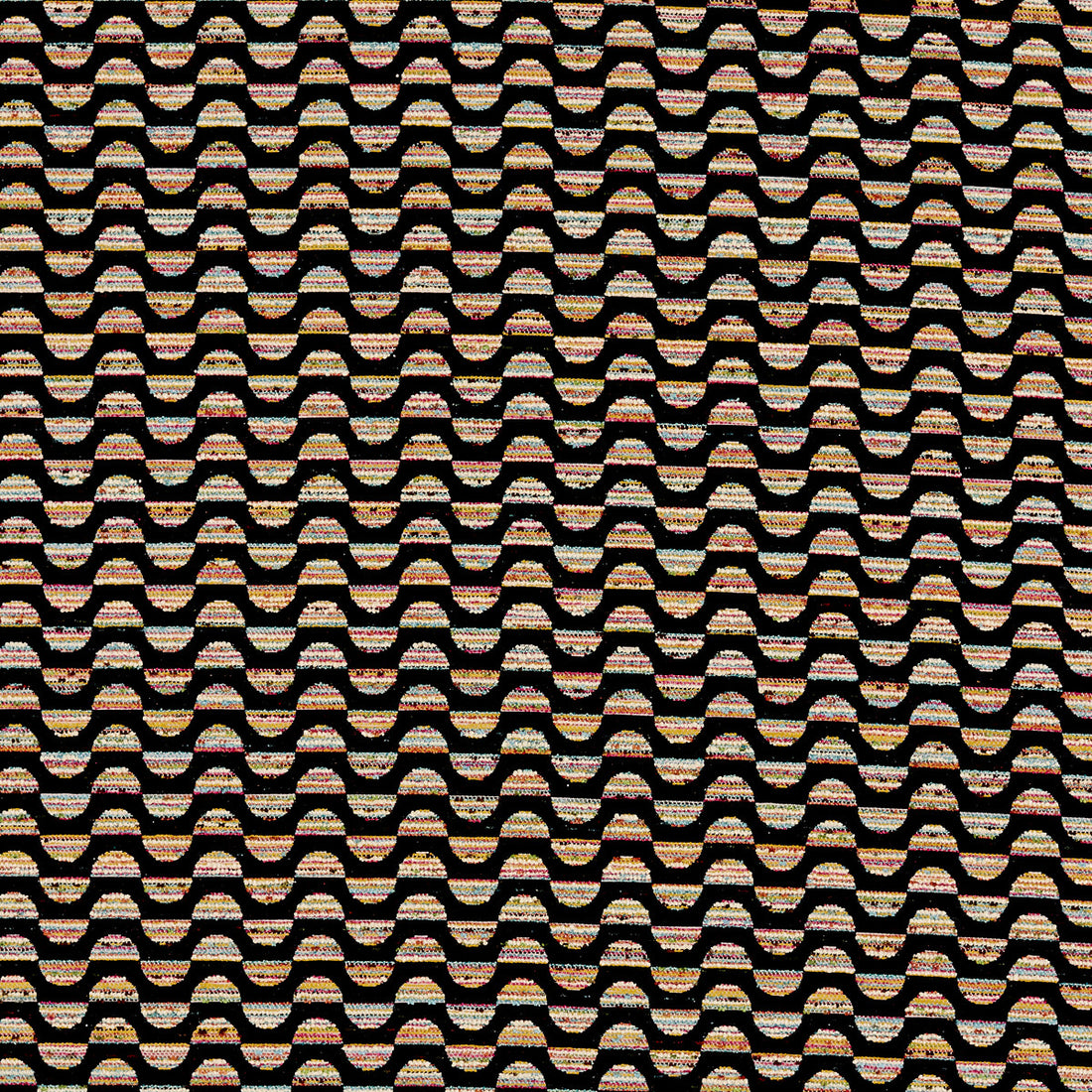 Olav fabric in charcoal/multi color - pattern F1634/03.CAC.0 - by Clarke And Clarke in the Clarke &amp; Clarke Soren collection