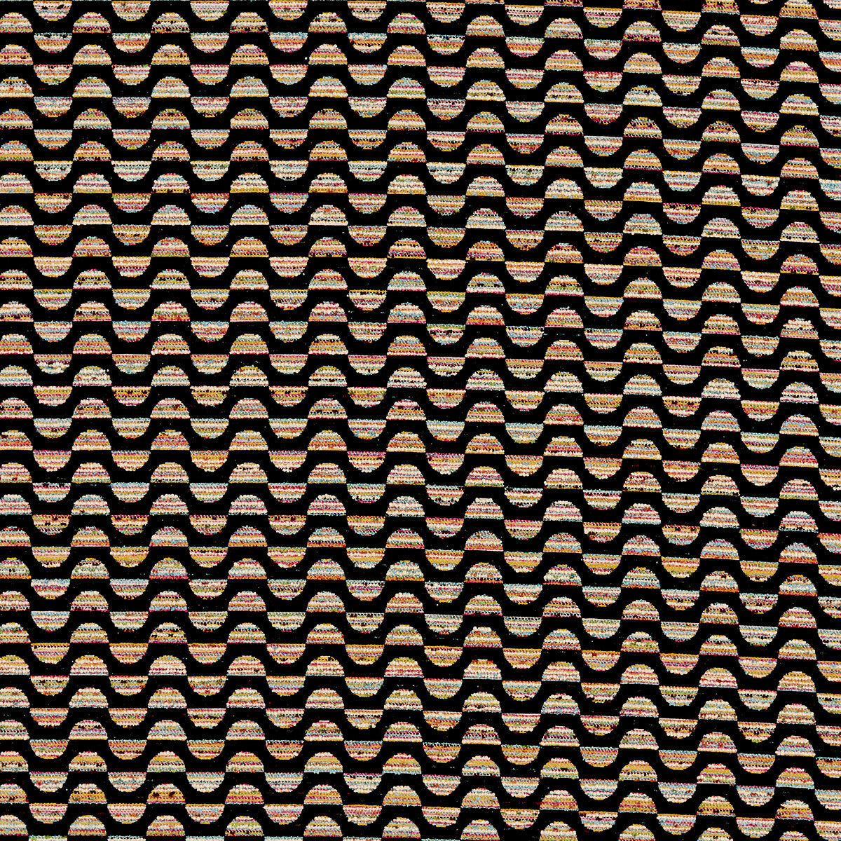 Olav fabric in charcoal/multi color - pattern F1634/03.CAC.0 - by Clarke And Clarke in the Clarke & Clarke Soren collection