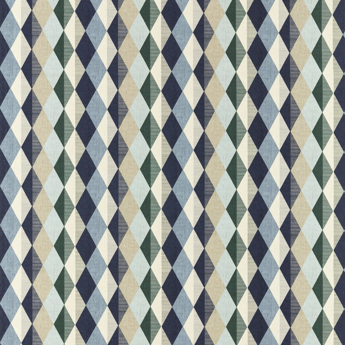 Denver fabric in mineral/navy color - pattern F1637/01.CAC.0 - by Clarke And Clarke in the Formations By Studio G For C&amp;C collection