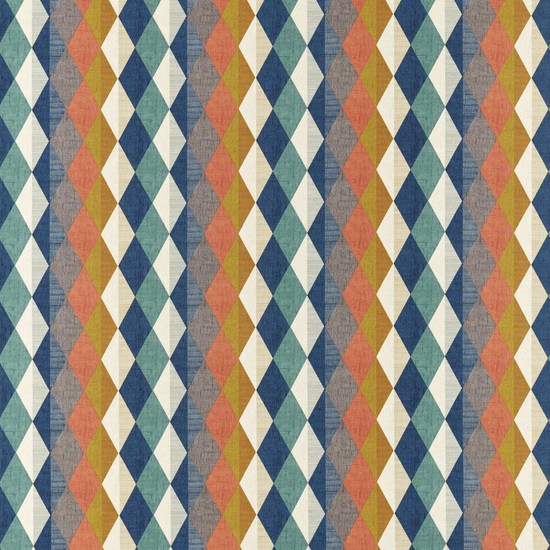 Denver fabric in multi color - pattern F1637/03.CAC.0 - by Clarke And Clarke in the Formations By Studio G For C&amp;C collection