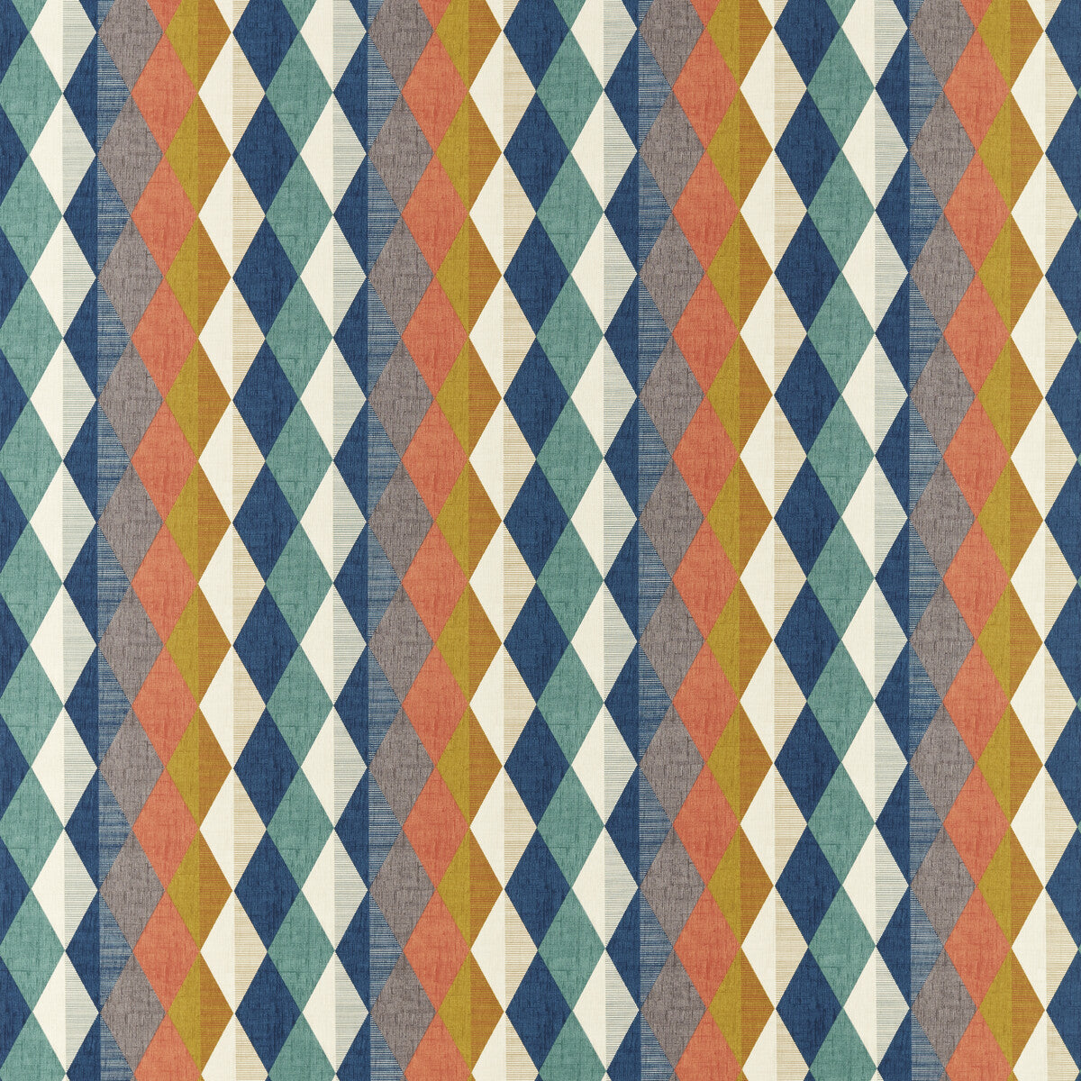 Denver fabric in multi color - pattern F1637/03.CAC.0 - by Clarke And Clarke in the Formations By Studio G For C&C collection