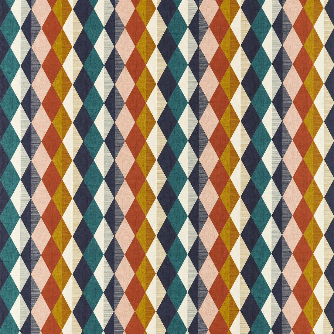 Denver fabric in retro color - pattern F1637/04.CAC.0 - by Clarke And Clarke in the Formations By Studio G For C&amp;C collection