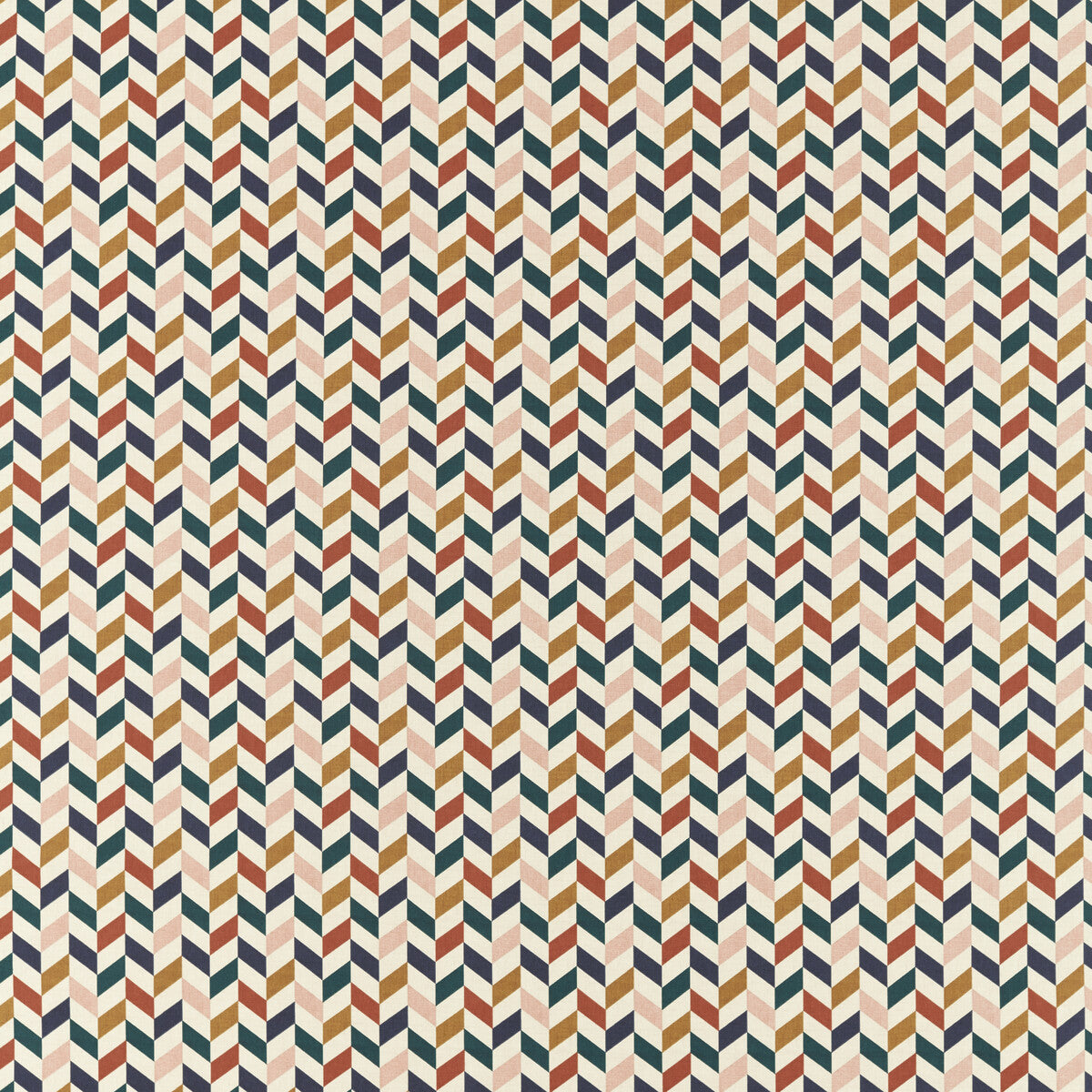 Phoenix fabric in retro color - pattern F1639/04.CAC.0 - by Clarke And Clarke in the Formations By Studio G For C&C collection