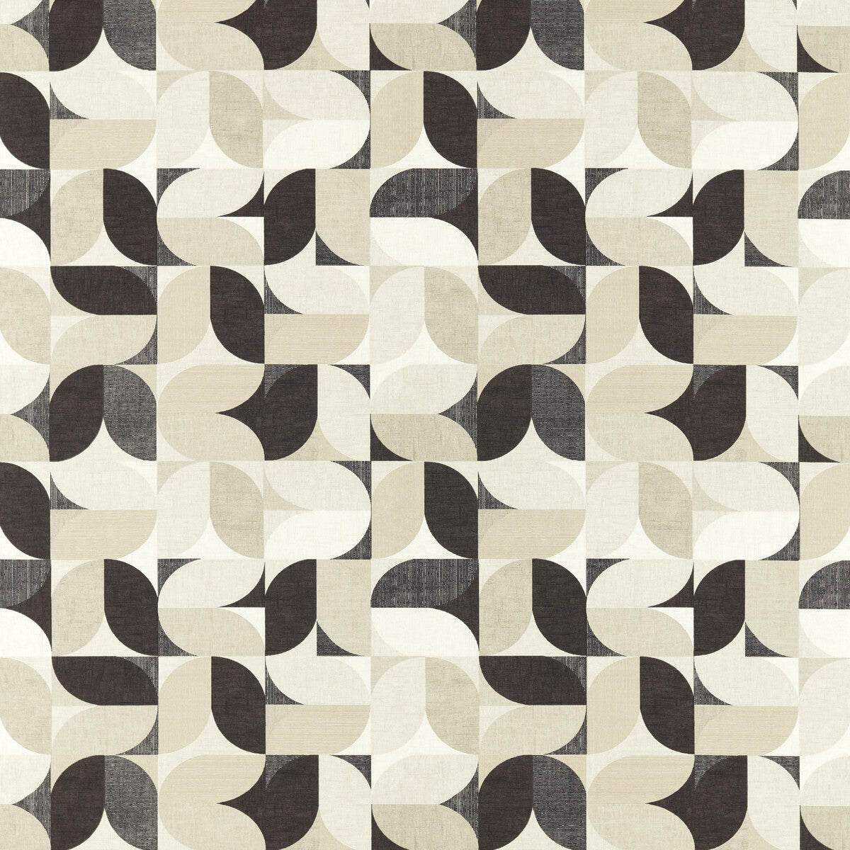Reno fabric in monochrome color - pattern F1640/02.CAC.0 - by Clarke And Clarke in the Formations By Studio G For C&C collection