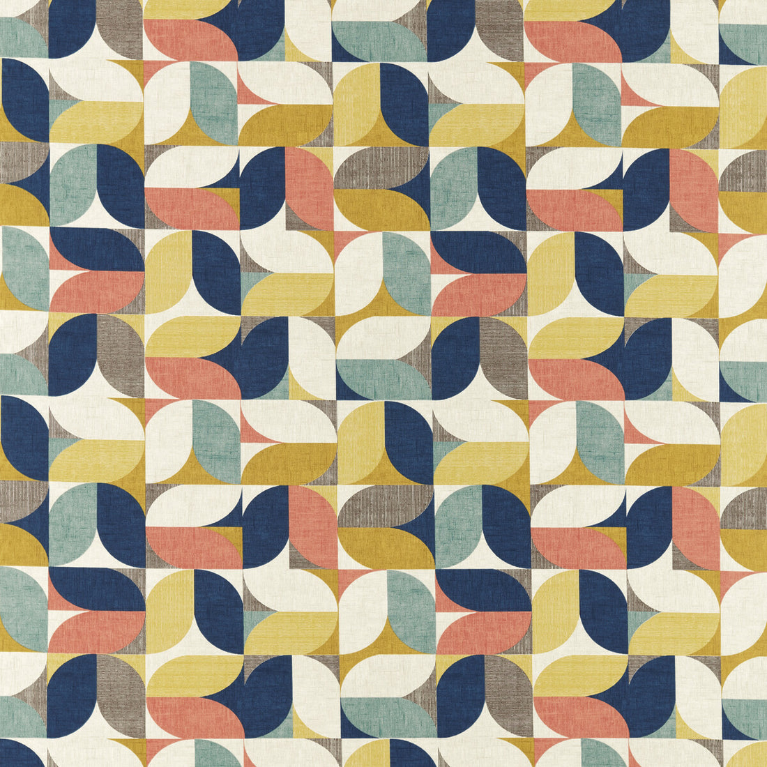 Reno fabric in multi color - pattern F1640/03.CAC.0 - by Clarke And Clarke in the Formations By Studio G For C&amp;C collection
