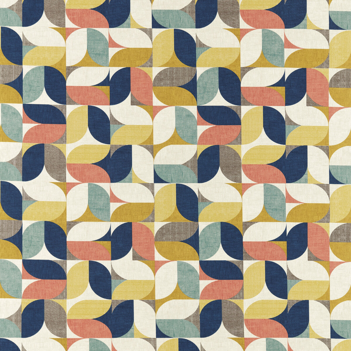 Reno fabric in multi color - pattern F1640/03.CAC.0 - by Clarke And Clarke in the Formations By Studio G For C&C collection