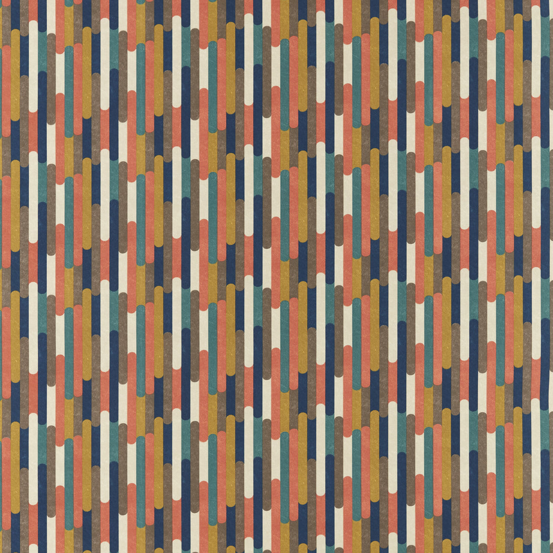 Seattle fabric in multi color - pattern F1641/03.CAC.0 - by Clarke And Clarke in the Formations By Studio G For C&amp;C collection