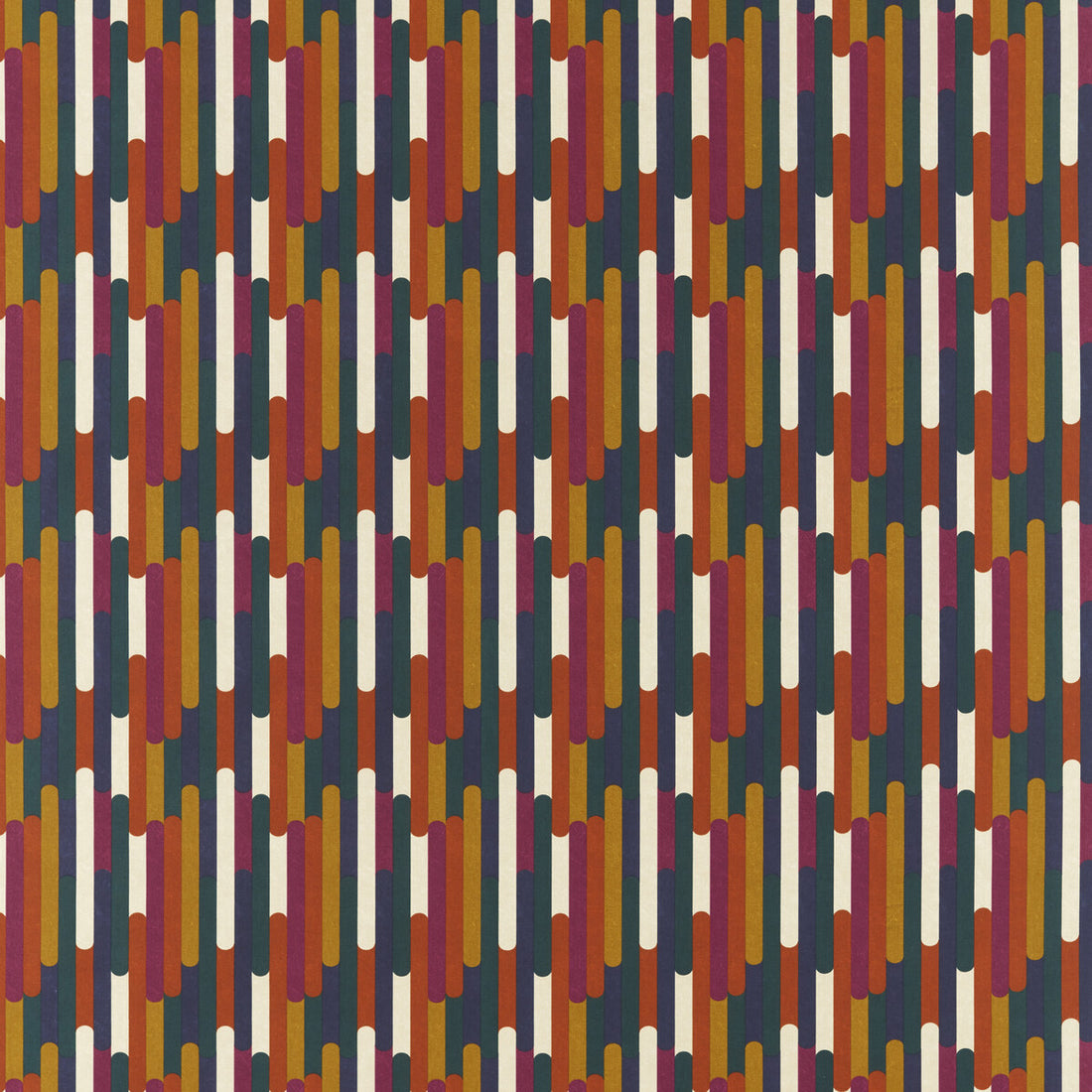 Seattle fabric in retro color - pattern F1641/04.CAC.0 - by Clarke And Clarke in the Formations By Studio G For C&amp;C collection