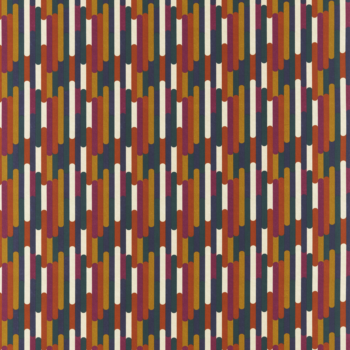 Seattle fabric in retro color - pattern F1641/04.CAC.0 - by Clarke And Clarke in the Formations By Studio G For C&C collection