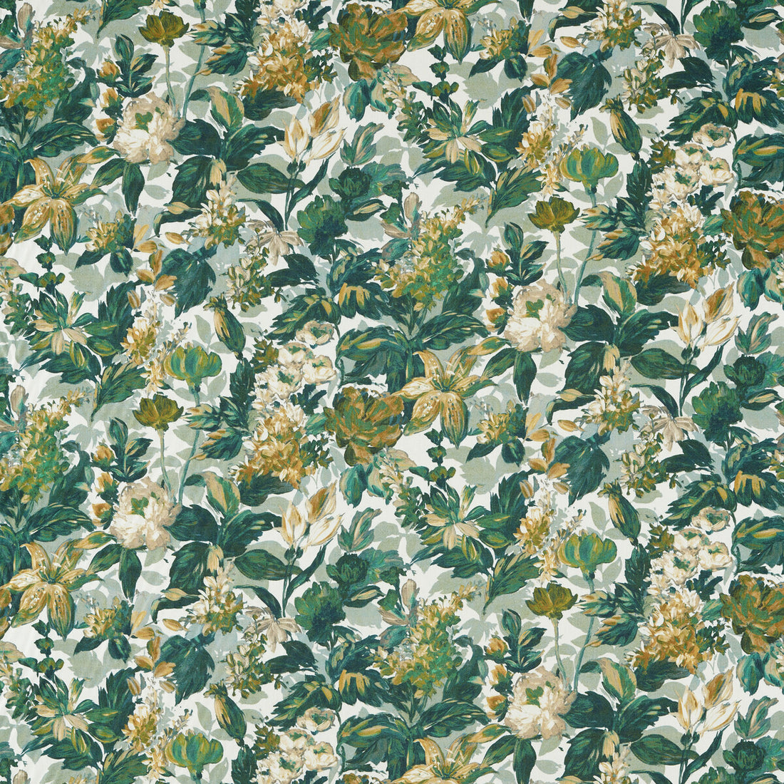 Lilum fabric in glade color - pattern F1655/02.CAC.0 - by Clarke And Clarke in the Clarke &amp; Clarke Marianne collection
