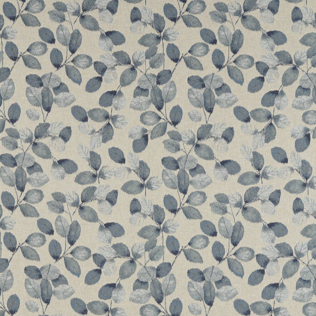 Northia fabric in denim linen color - pattern F1657/01.CAC.0 - by Clarke And Clarke in the Clarke &amp; Clarke Marianne collection