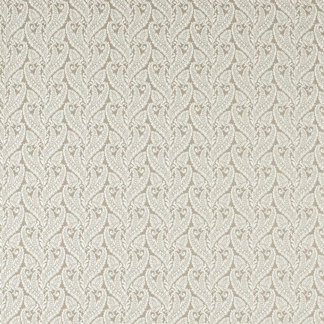 Regale fabric in ivory mocha color - pattern F1659/02.CAC.0 - by Clarke And Clarke in the Clarke &amp; Clarke Marianne collection