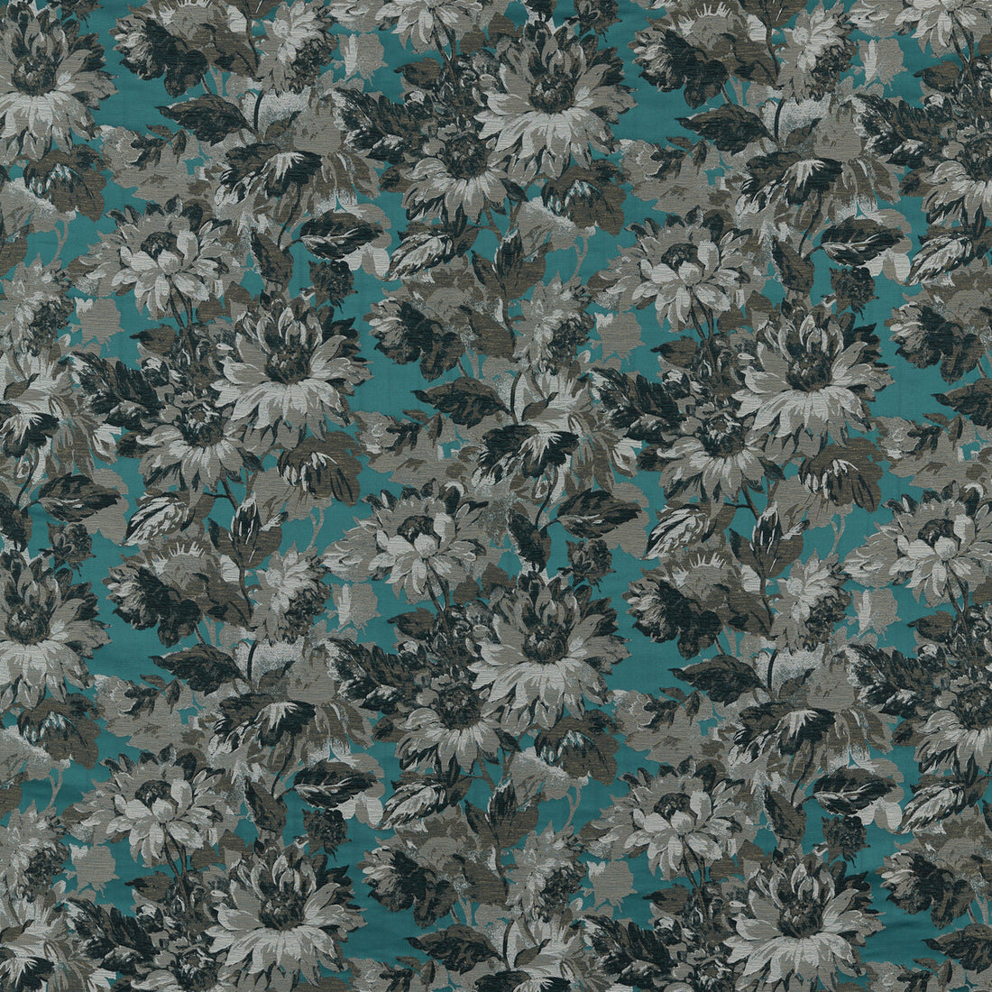 Sunforest fabric in jacquard color - pattern F1662/02.CAC.0 - by Clarke And Clarke in the Clarke &amp; Clarke Marianne collection